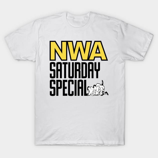 NWA Saturday Special Logo T-Shirt by Place to Be Wrestling Network